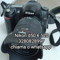nikon d 50 con 18/200 sigma