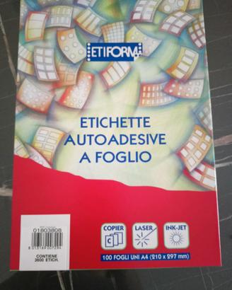 Etichette autoadesive Etiform