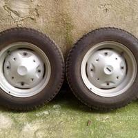 Cerchi con gomme Fiat 500/126