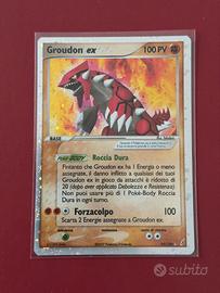 Groudon EX Holo Guardiani dei cristalli 2007