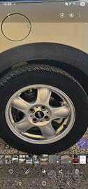 4  CERCHI CON GOMME DA 15" MINI COOPER R50 r52 r53