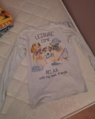 maglia maniche lunghe Idexe'  12/13 anni 158 cm