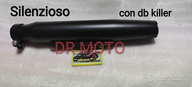 Terminale silenzioso con db killer tapered muffler