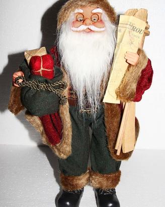 BAMBOLA BABBO NATALE 38 CM + 2 Babbi Natali mignon