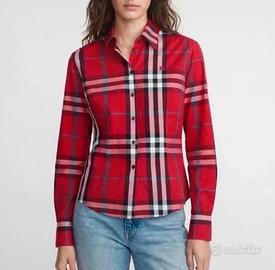 Burberry Brit - Camicia Rossa Originale - XXL