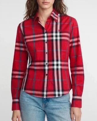 Burberry Brit - Camicia Rossa Originale - XXL