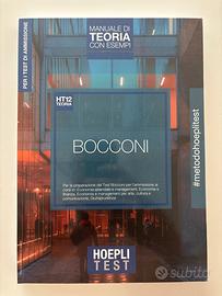 Hoepli Test Bocconi Teoria + Esercizi