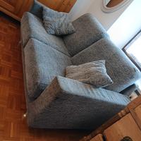 Divano in tessuto due posto