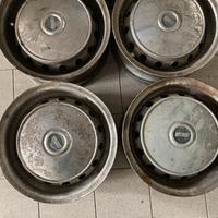 Set 4 cerchi Fiat 124 sport spider
