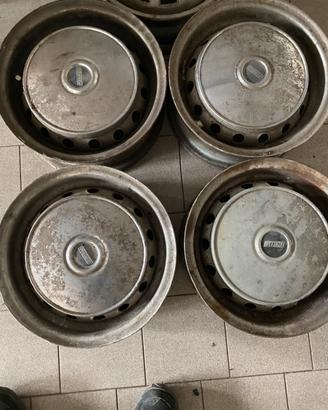 Set 4 cerchi Fiat 124 sport spider