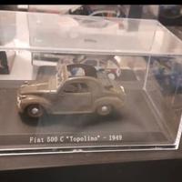 Fiat 500 Topolino Modellino Scala 1/43