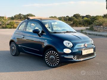 Fiat 500 Cabrio 1.2 69cv Lounge Clima*Pelle*Full