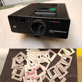 diapositive telaietti 24x36 1200 pezzi+proiettore