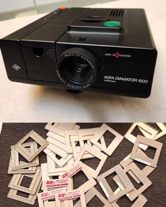 diapositive telaietti 24x36 1200 pezzi+proiettore