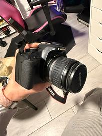Canon eos 450d con obiettivo canon