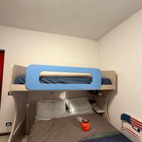 letto castello e armadio 