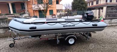 Quicksilver Sport HD470+Mercury 25cv+carrello Rsa