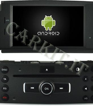 Autoradio navigatore mercedes classe c w204 touch