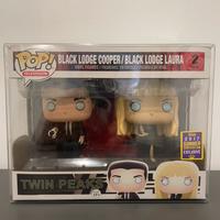 Funko pop! Twin peaks - black lodge Cooper e Laura