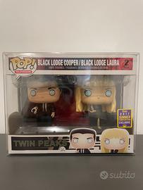 Funko pop! Twin peaks - black lodge Cooper e Laura