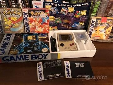 Game Boy + Tetris Originale Funzionante Completo