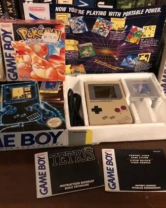Game Boy + Tetris Originale Funzionante Completo