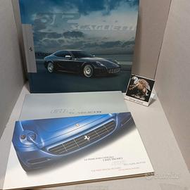 N.2 Libri Brochure Ferrari 612 Scaglietti con CD 