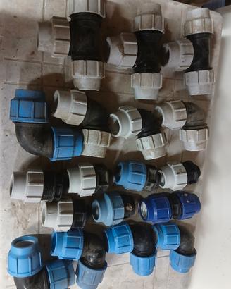 raccordi a stringere per polipropilene