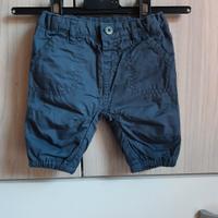 Pantaloni pesanti blu neonato My first Chicco 1m