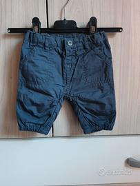 Pantaloni pesanti blu neonato My first Chicco 1m