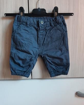 Pantaloni pesanti blu neonato My first Chicco 1m