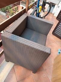 divanetti poltrona da esterno