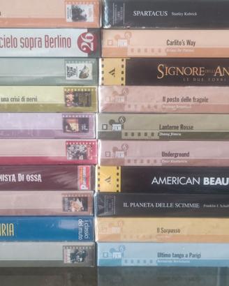 Collezione privata di VHS nuove mai aperte