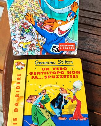 lotto 8 libri avventure Geronimo Stilton 