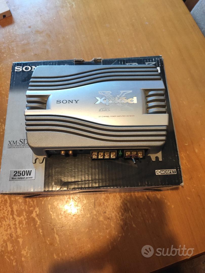 AMPLIFICATORE SONY XPLOD 250w Audio/Video In vendita a Roma