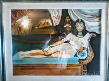 Quadro su tela " Cleopatra " ( T. De Marco )