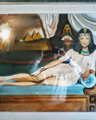 Quadro su tela " Cleopatra " ( T. De Marco )