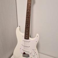 Squier Stratocaster + Marshall + omaggio