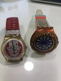 Due orologi vintage swatch