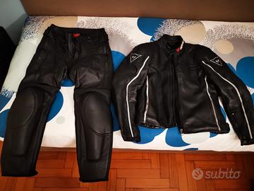 Completo in pelle Dainese