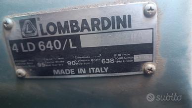Lombardini 4 LD 640