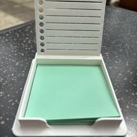 Stencil per Post It stampato in pla con stampa 3D