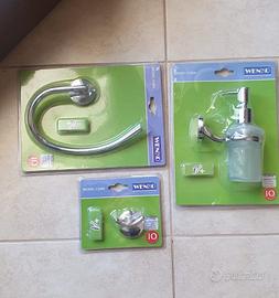 🏷️ Set Accessori Bagno WENKO "Cuba" – Nuovi