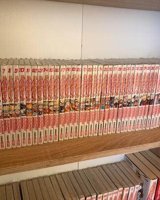 Naruto manga serie rossa completo