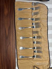 Set di 48 pezzi in argento