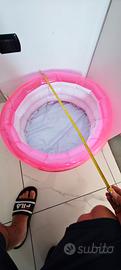 piscina gonfiabile rosa 