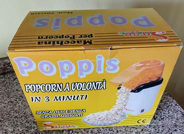 Macchina per pop corn senza olio