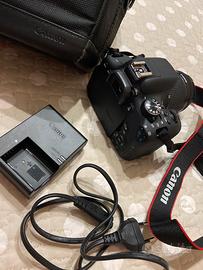 Canon EOS 750d + obiettivo 18-55 + accessori