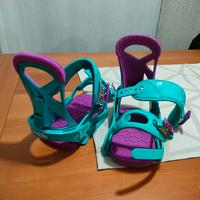 Attacchi snowboard Burton da bambina
