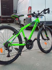 MTB ROCKRIDER 24 pollici ST 500 giallo fluo